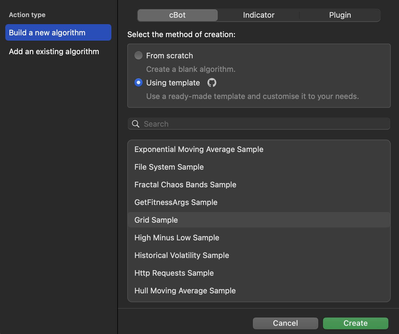 使用Python创建一个cBot - cTrader Algo