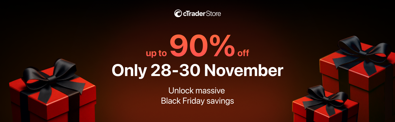 Unlock Black Friday savings in cTrader Store